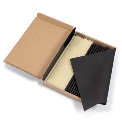 Mitmevärviline komplekt 2 värvi N140 (16 cm): valge, must