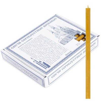 40 pcs Remembrance candles for the Dead loved ones (men), Length: 185 mm