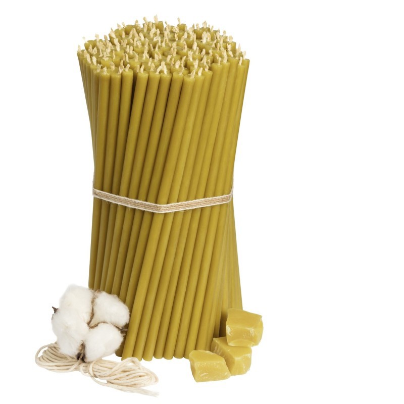 Parafiin- ja tseresiinküünlad N60, 1 kg 150 tk