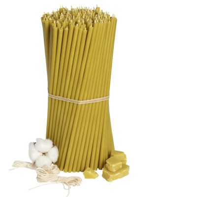 Parafiin- ja tseresiinküünlad N80, 1 kg 200 tk