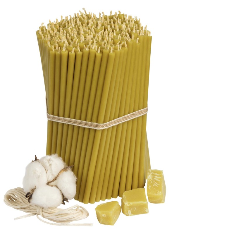 Parafiin- ja tseresiinküünlad N140, 1 kg 350 tk