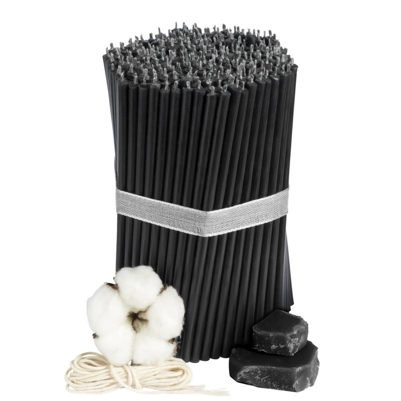 Mustad vahaküünlad "Monastery " N30